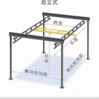 設(shè)計安裝 綿陽 廣元KBK起重機行車、航吊、專業(yè)廠家
