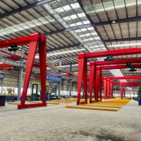湖北省襄陽(yáng)市半門式龍門吊起重機(jī)，龍門吊，行吊