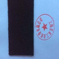 黑短絨糙面帶，黑絨布K-71